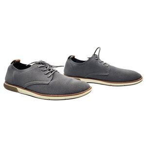 Bruno Marc Gray Casual Dress Oxfords Derby Mesh Detail Sneakers Men's Size 9